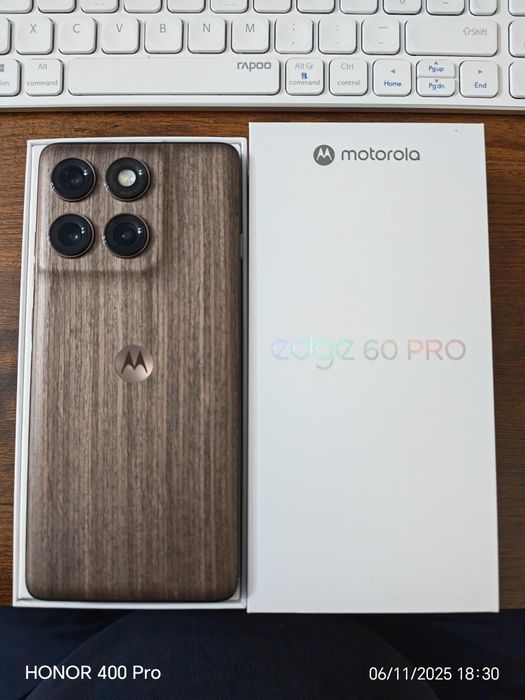 Motorola Edge 60 PRO 12GB 512GB Castanho nogueira NOVO
