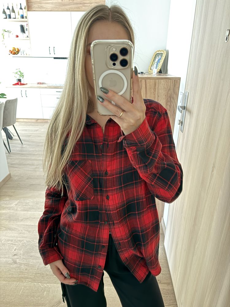 Koszula w kratę H&M 34