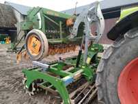 Zestaw uprawowo siewny 2,5 m, siewnik Amazone, agregat Tolmet
