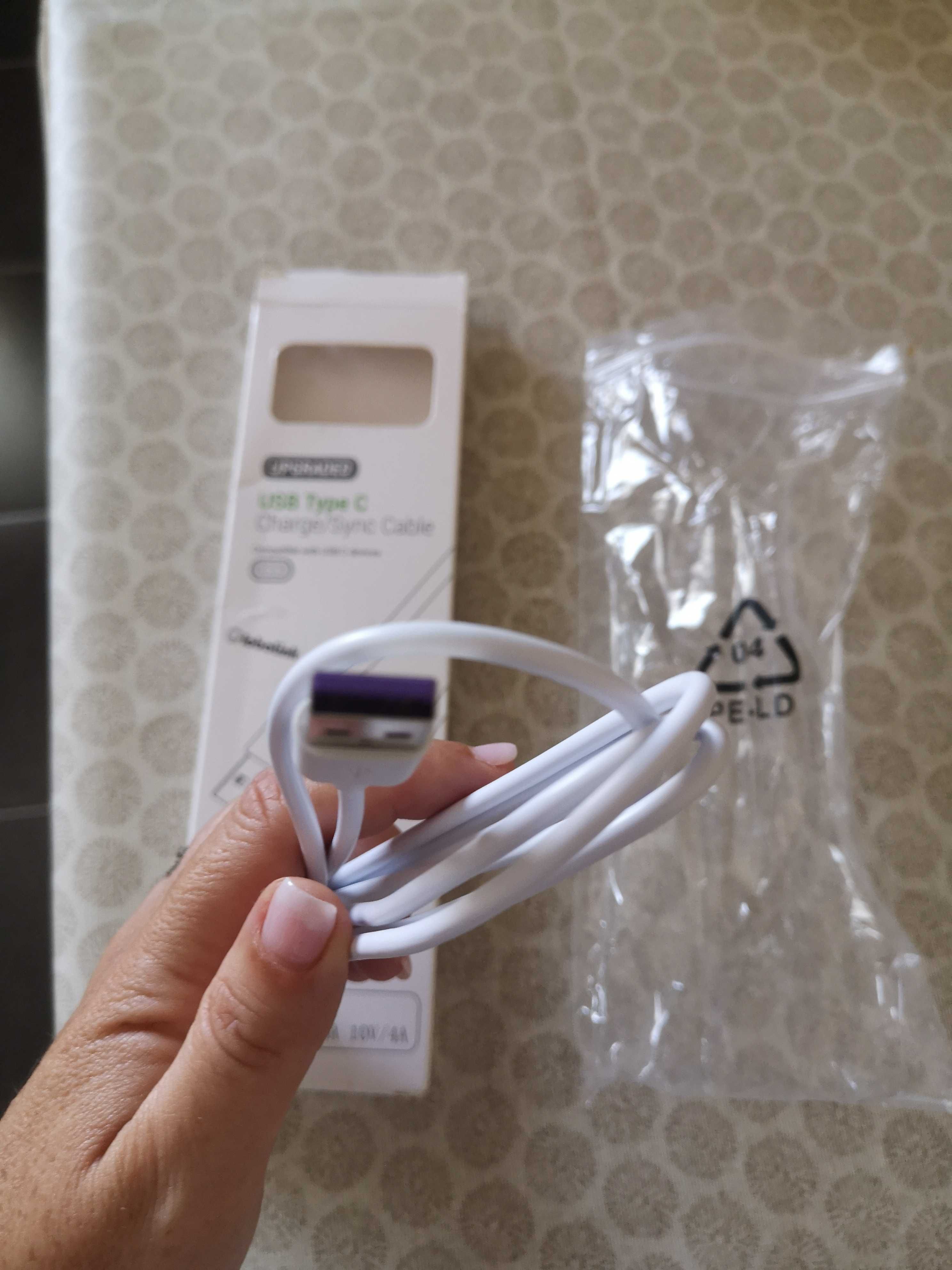 Cabo de carregamento USB Tipo C