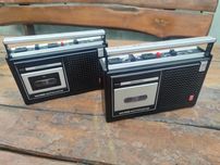 Old Vintage PRL Magnetofon Grundig MK 235 Automatic x2