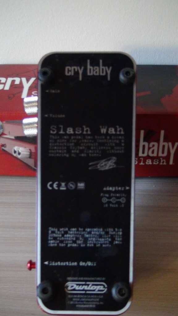DUNLOP Cry Baby SW 95 Slash - kaczka gitarowa wah-wah