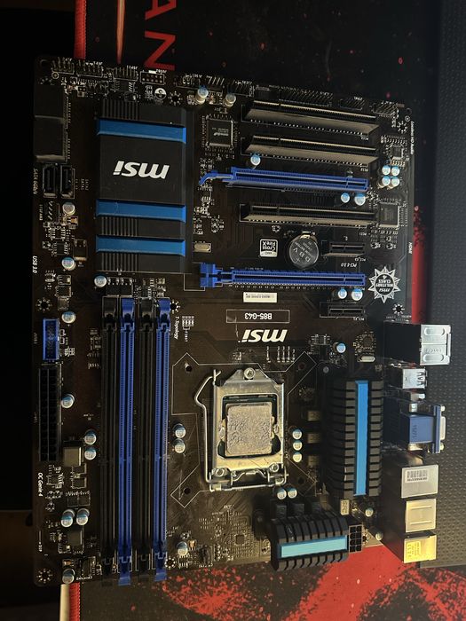 Płyta główna MSI B85 - G43 + Procesor I7-4790k