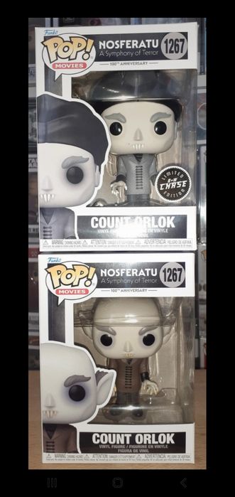 Nosferatu Count Orlok 100th Anniversary 2 pack Funko