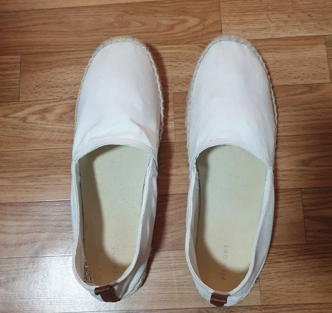 Эспадрильи Слипоны Мокасины Оригинал Pier One 48 размер 30-31см