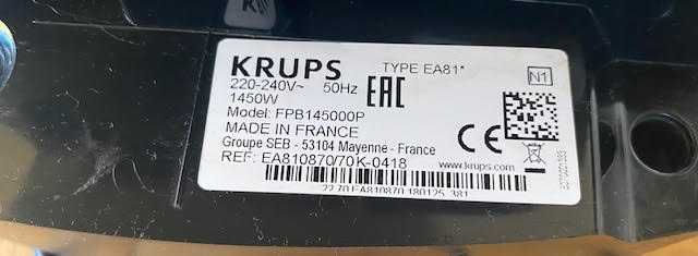 Sprzedam ekspres automatyczny do Kawy KRUPS EA810870/70K