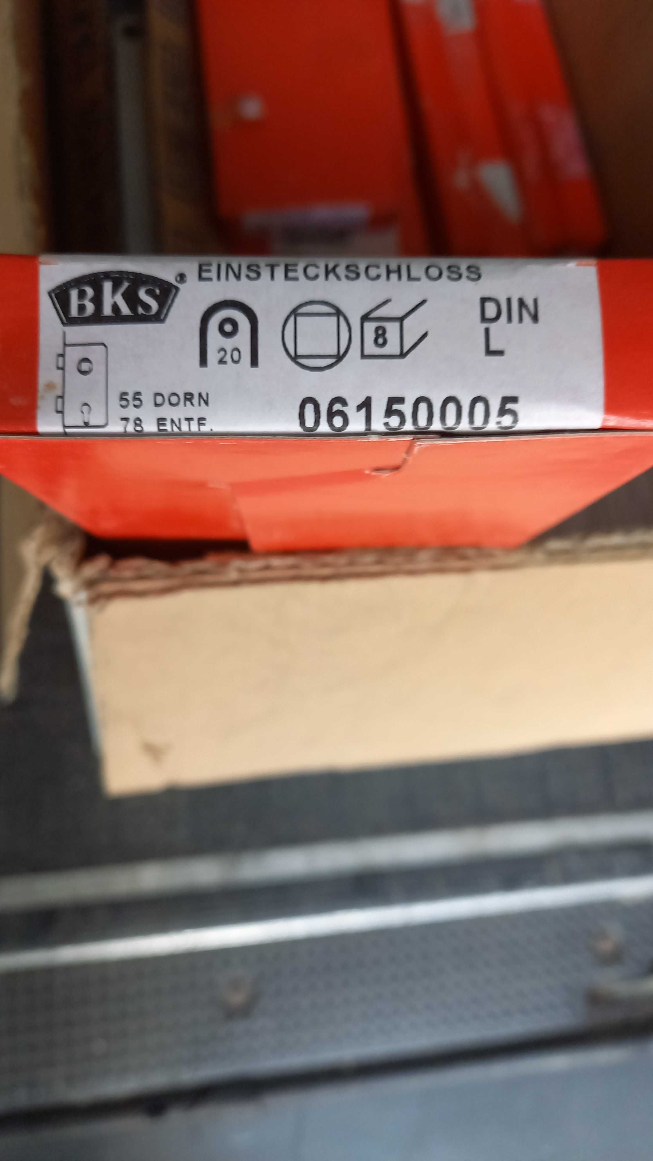 Zamki  wpuszczane  BKS 0215 bezklamkowe - prawe,lewe