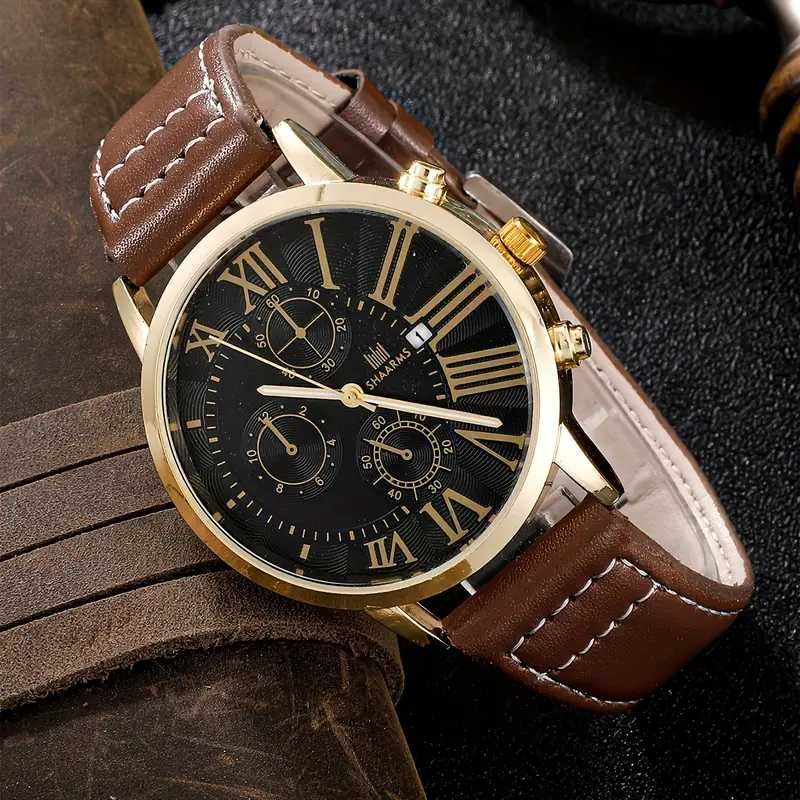 Чоловічий годинник BINBOND silver+gold