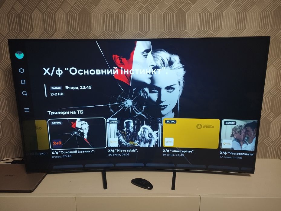 Изогнутый Телевизор ТВ smart TV Samsung 55"