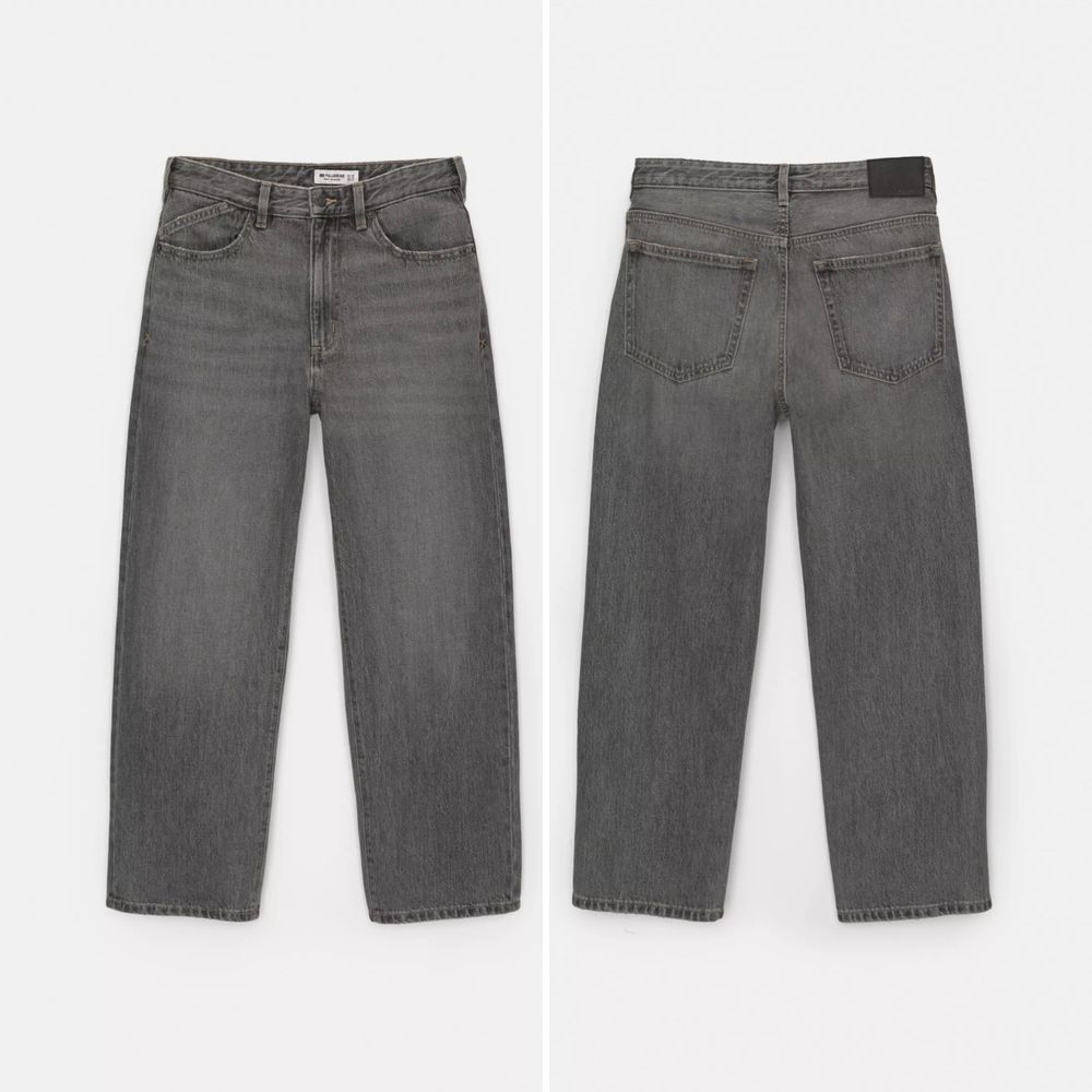 Джинси Pull&Bear (M-XL) Loose Fit Оригінал Нові Широкие Джинсы Мужские