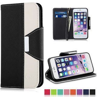 2 sztuki Vakoo Etui Book Case - Iphone 7 i iphone 5