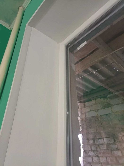 Откосы (гипсокартон, пластик), утепление, выезжаем на правый берег