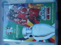 Topps EURO 2024 Match Attax arquivador + tabuleiro de jogo