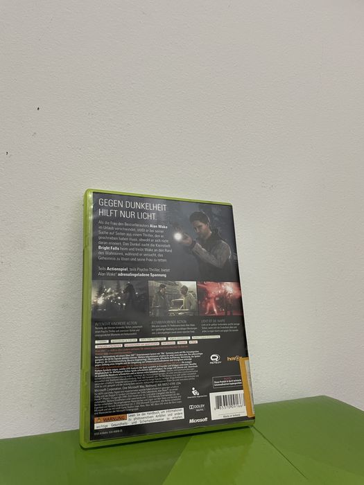 jogo de xbox Alan Wake