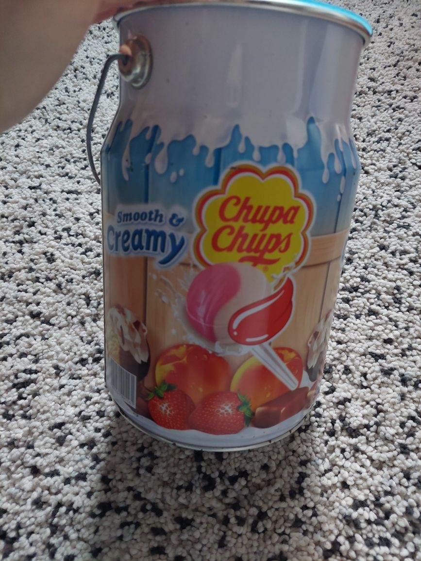 Caixa de metal chupa chups