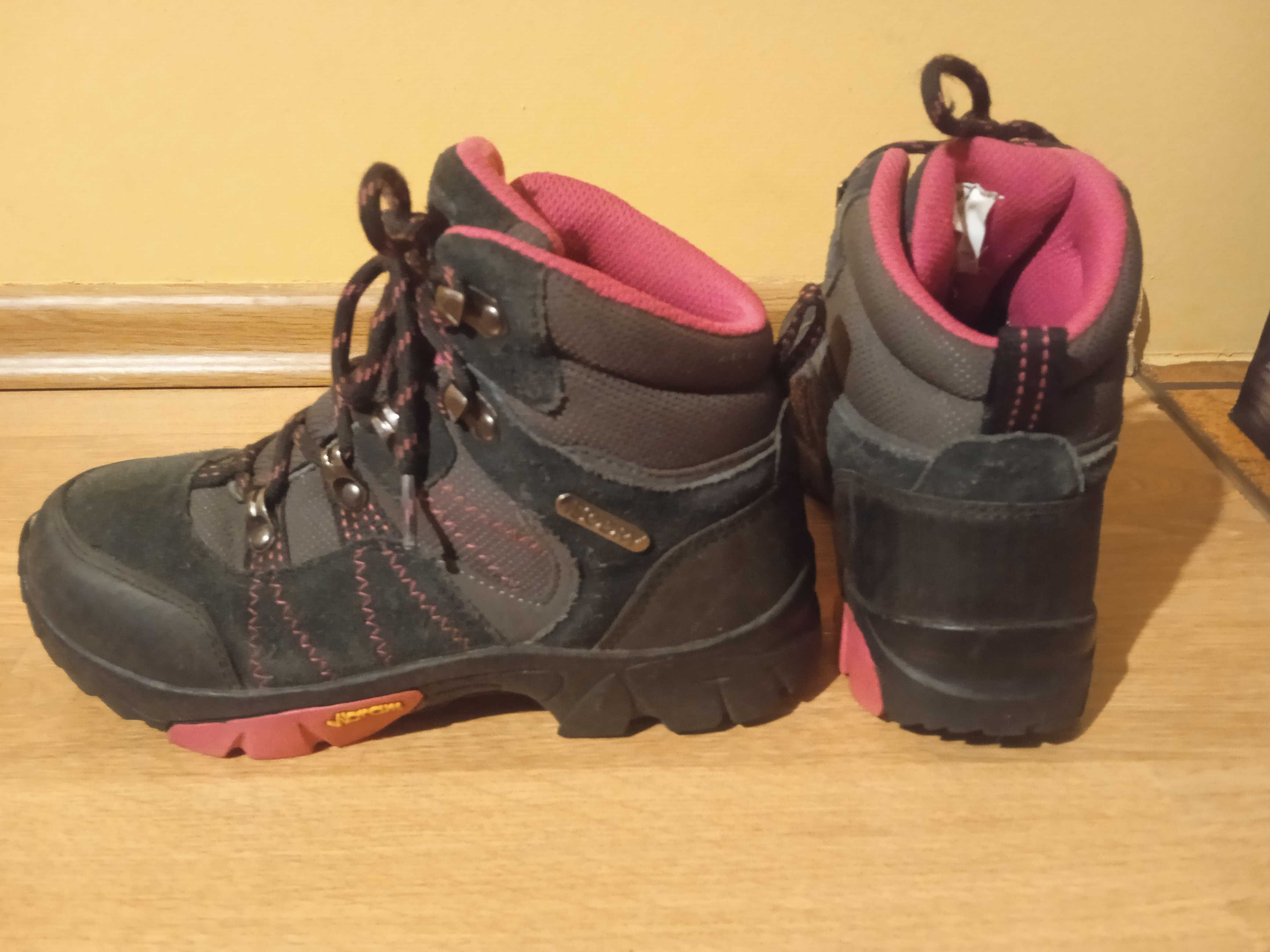 Buty trekingowe mountain warehouse 33 wkładka 21,5 vibram membrana