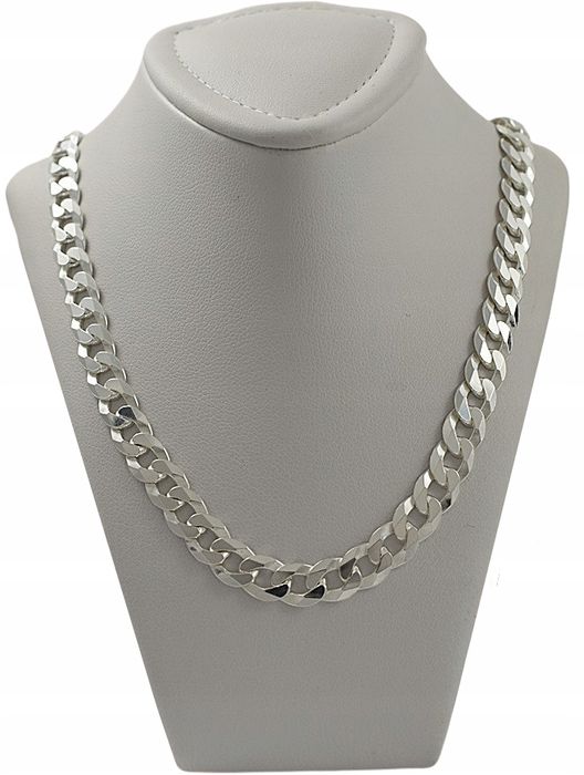 Łańcuszek Srebrny Pancerka Pełna 6,50 mm Grawer Gratis