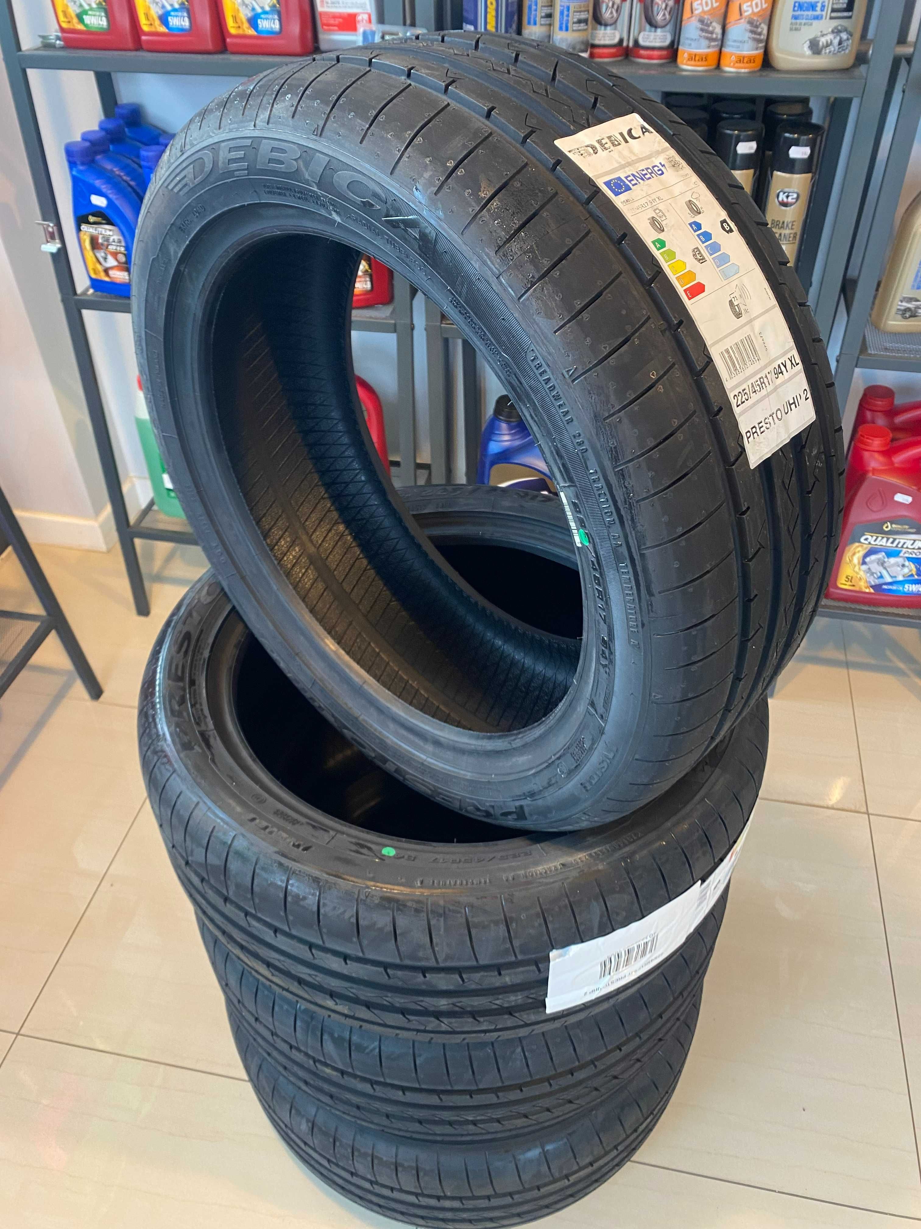 NOWA Opona opony letnia letnie DĘBICA 225/45R17 PRESTO UHP 2 94Y XL