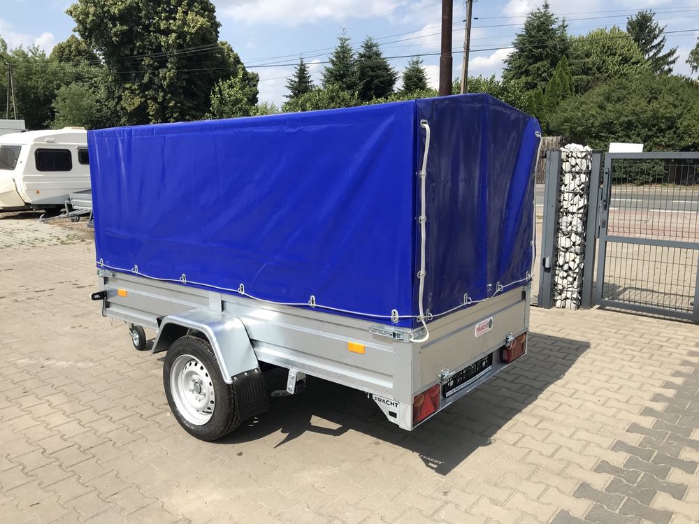 Przyczepa Towarowa Fracht 270x125 resor+amor Dmc 750 kg