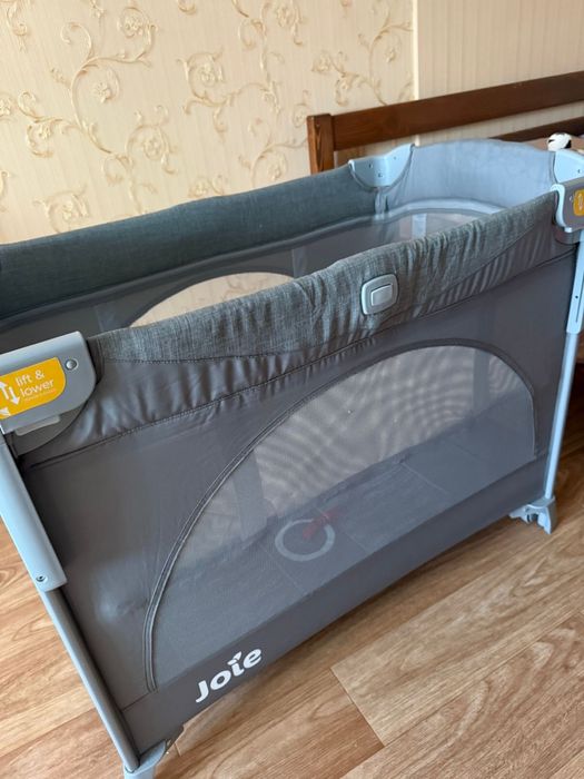 Манеж-ліжко Joie Kubbie Sleep Foggy Gray