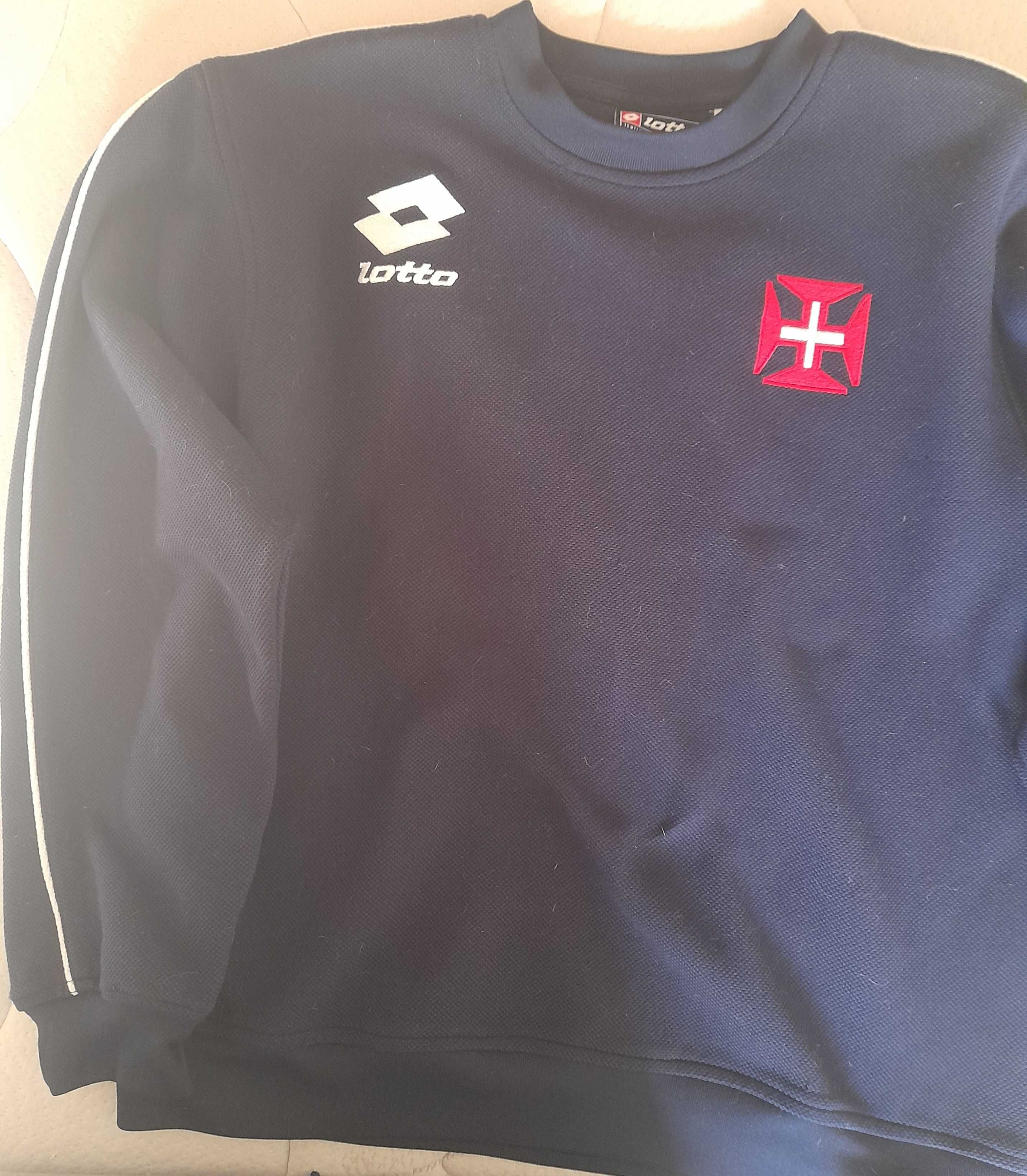 Sweatshirt (marca Lotto) oficial de treino Belenenses. Época 2003/204