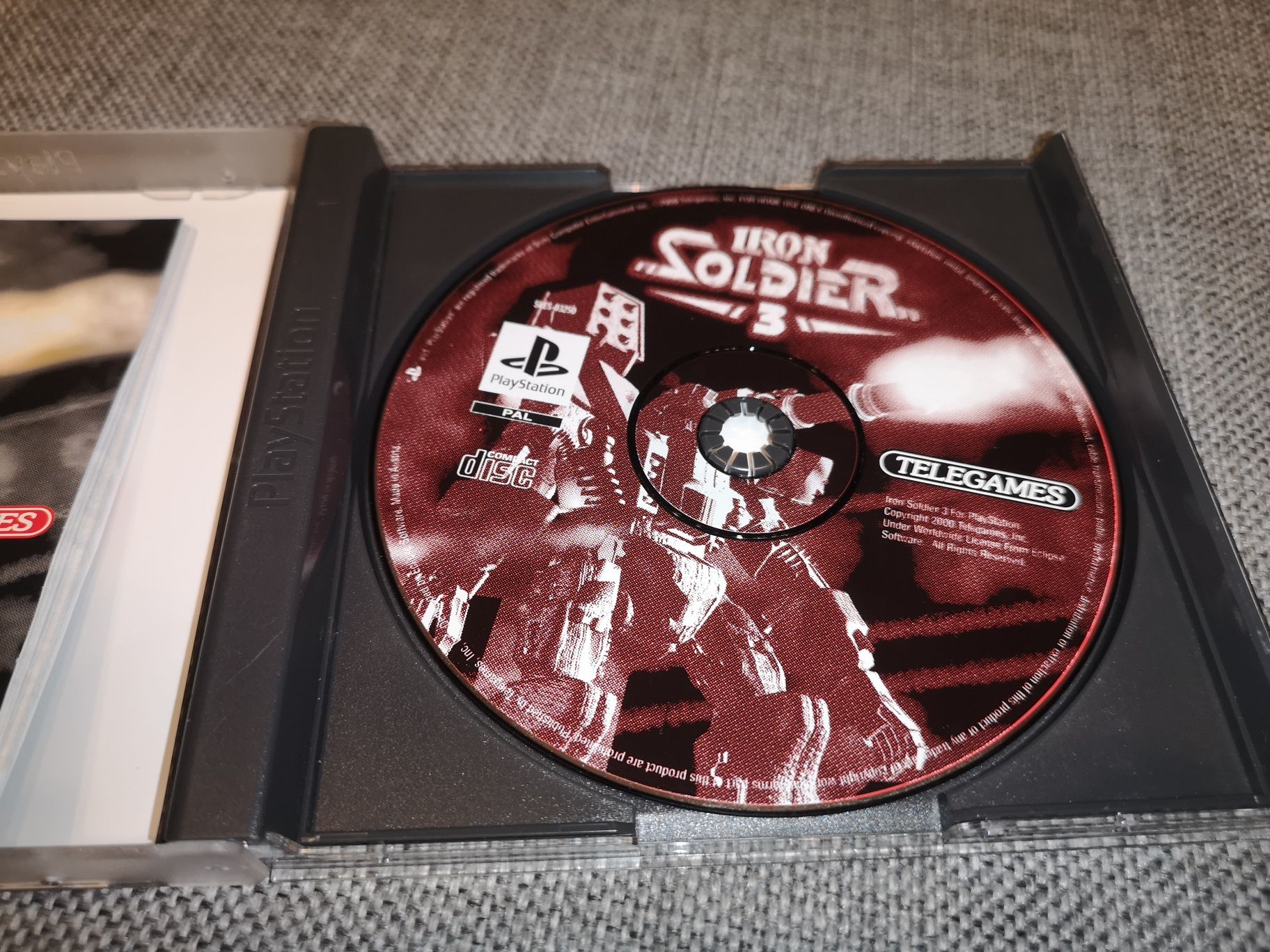 Iron Soldier 3 PSX PS1 gra ANG (rzadkość na rynku) BDB+