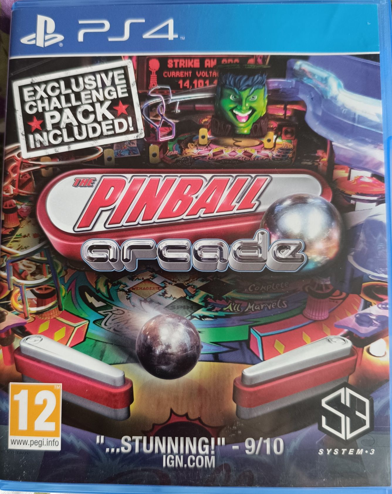 Gra Pinball arcade ps4