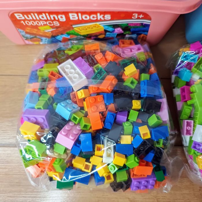 Блоки Лего Lego 1000 шт,500шт,в боксе, конструктор лего