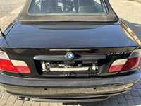 Klapa tył tylna bmw e46 cabrio black sapphire blenda