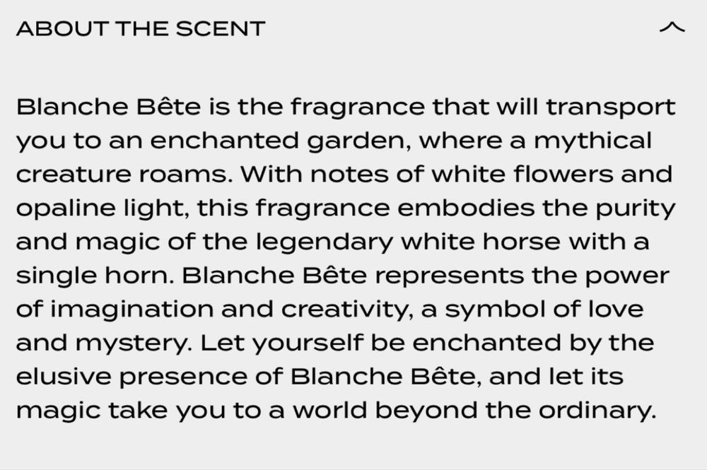 Perfume Blanche Bete