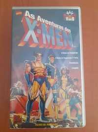 VHS: "As Aventuras dos X-Men"