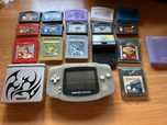 Vendo game boy advance gameboy advance sp tribal e diversos jogos