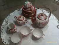Serwis do herbaty-oryginalna porcelana chińska.SYGNOWANA.