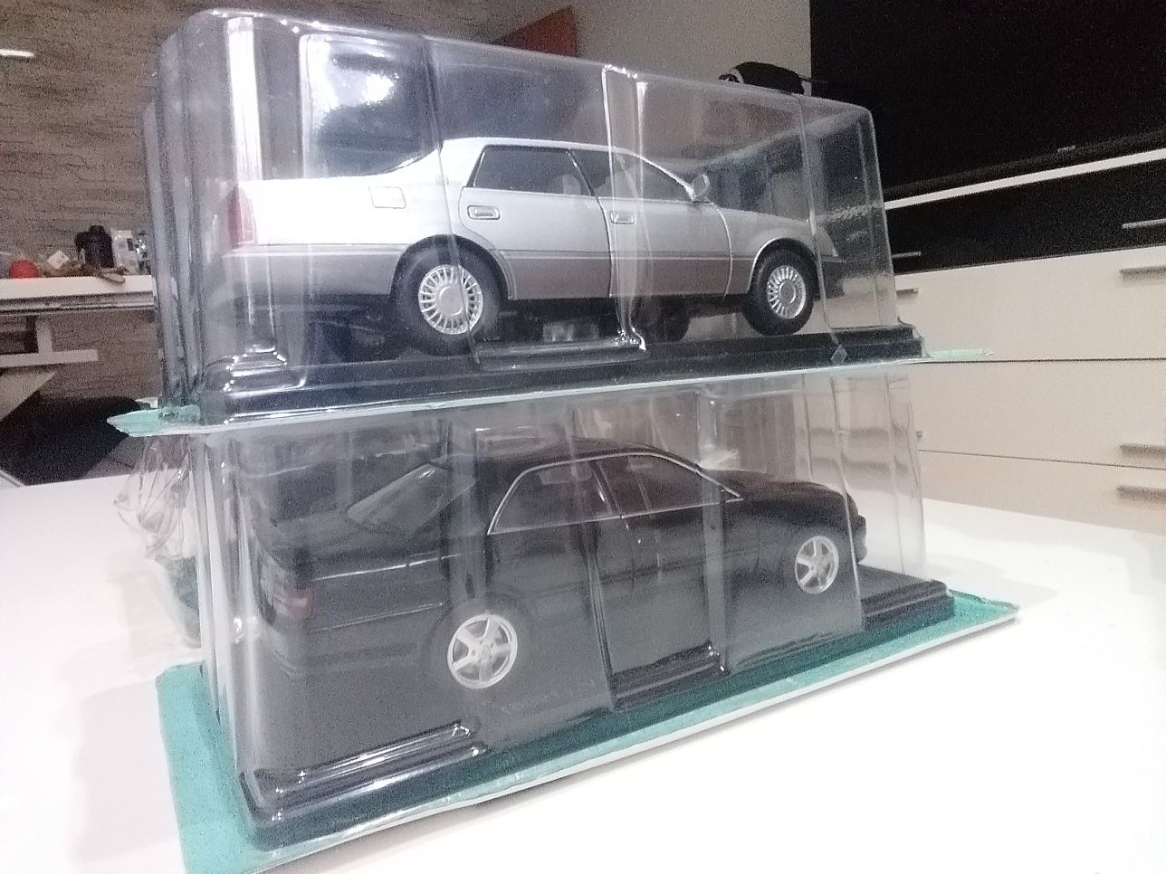 3Modele 1:24 Hachette Japan Collextion 1xToyota 1xMazda 1xNissan Sk