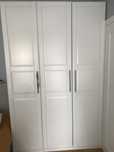 Fronty IKEA TYSSEDAL 50x229 drzwi białe do PAX