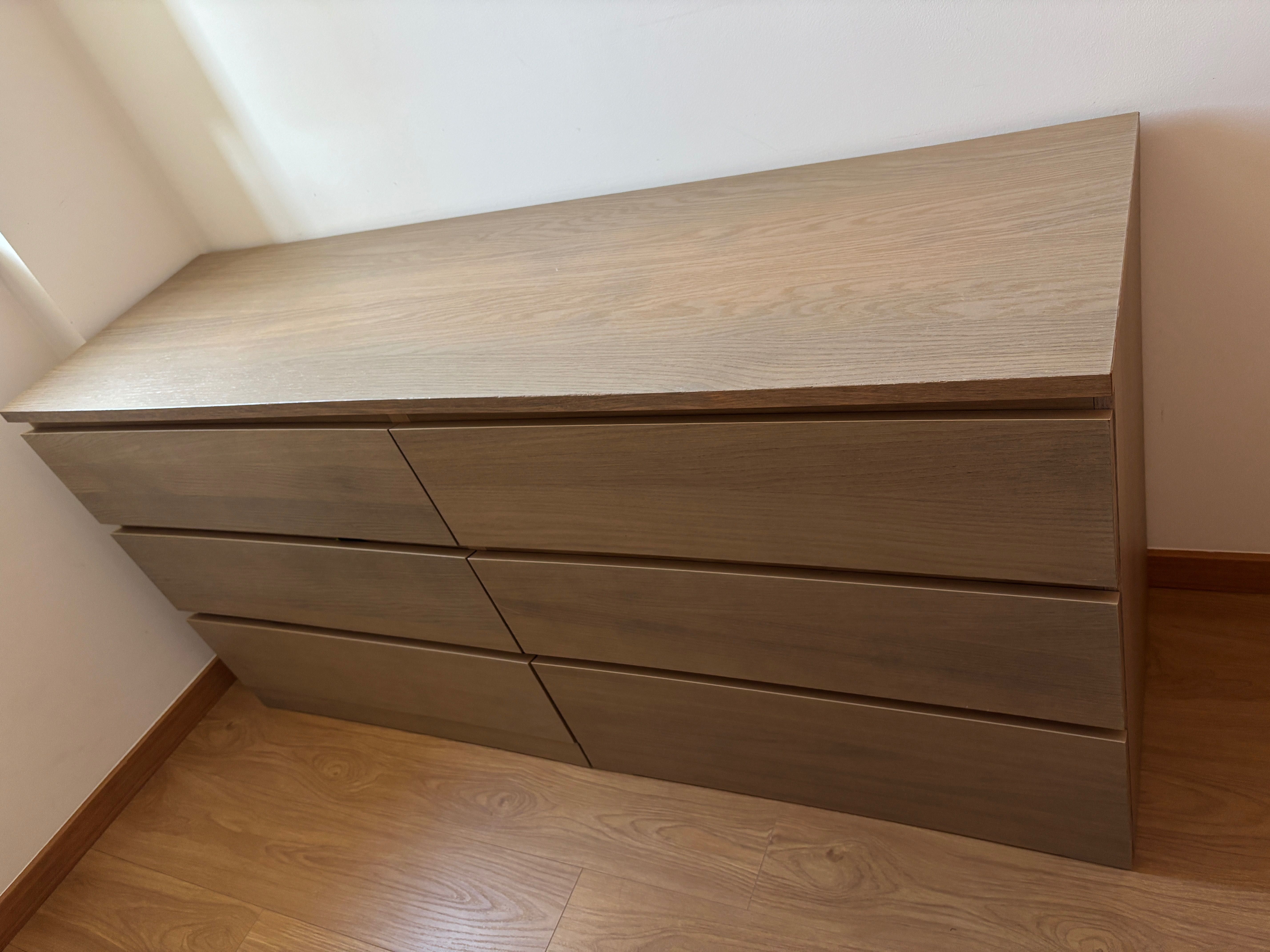 Móvel de 6 gavetas ( IKea)