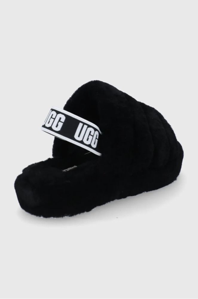 UGG Fluff Slides шлепанцы с резинкой. Оригинал