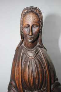 Imagem / Figura em madeira - Nossa Senhora Imaculada Conceição - Arte