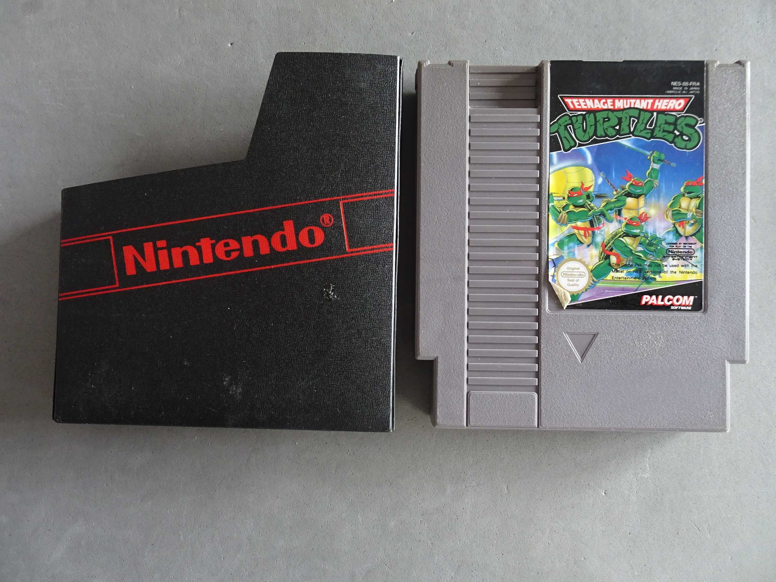 Jogo NES Teenage Mutant Hero Turtles -
