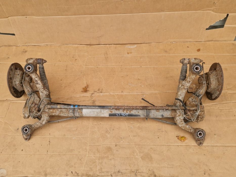 Oś Belka tylna zawieszenie tył na tarcze Peugeot 206 CC