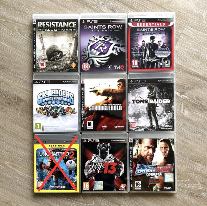 Jogos PlayStation 3/4 (PS3/PS4)