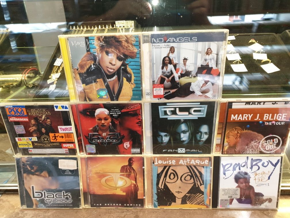 80 płyt CD premierowe Rap hip-hop dance pop czarna muzyka single