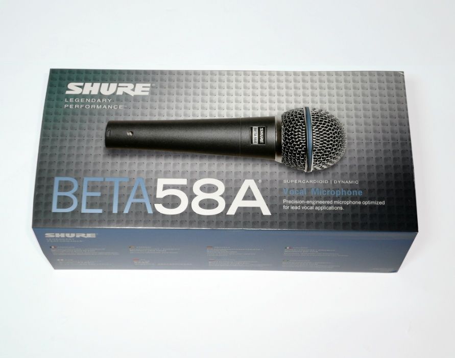 Динамический SHURE BETA 58A (Новый, original Mexico)