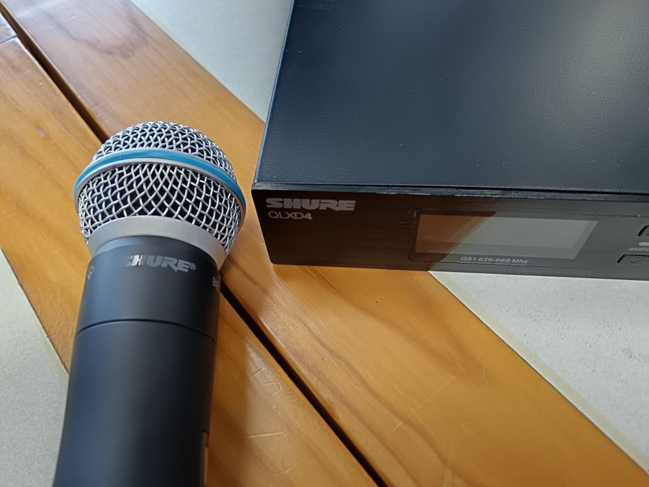 Microne sem fios SHURE