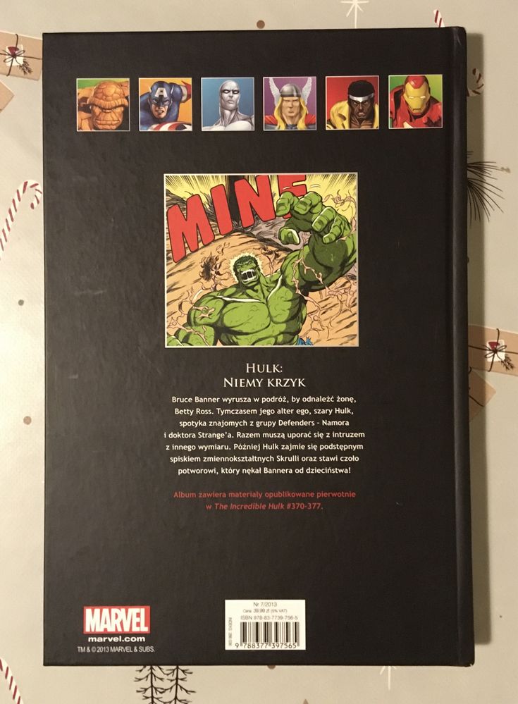 HULK, Niemy krzyk, Wielka Kolekcja Komiksów Marvela vol. 7