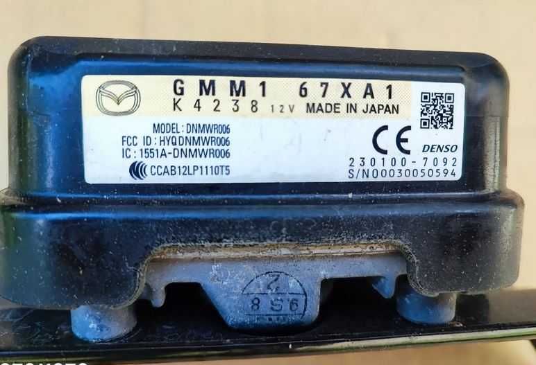 Radar Mazda CX5 Cx3  podstawa