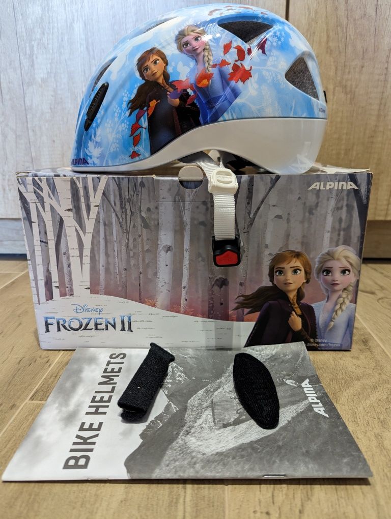 Шлем велосипедный детский (самокат) Alpina ximo Disney Frozen
