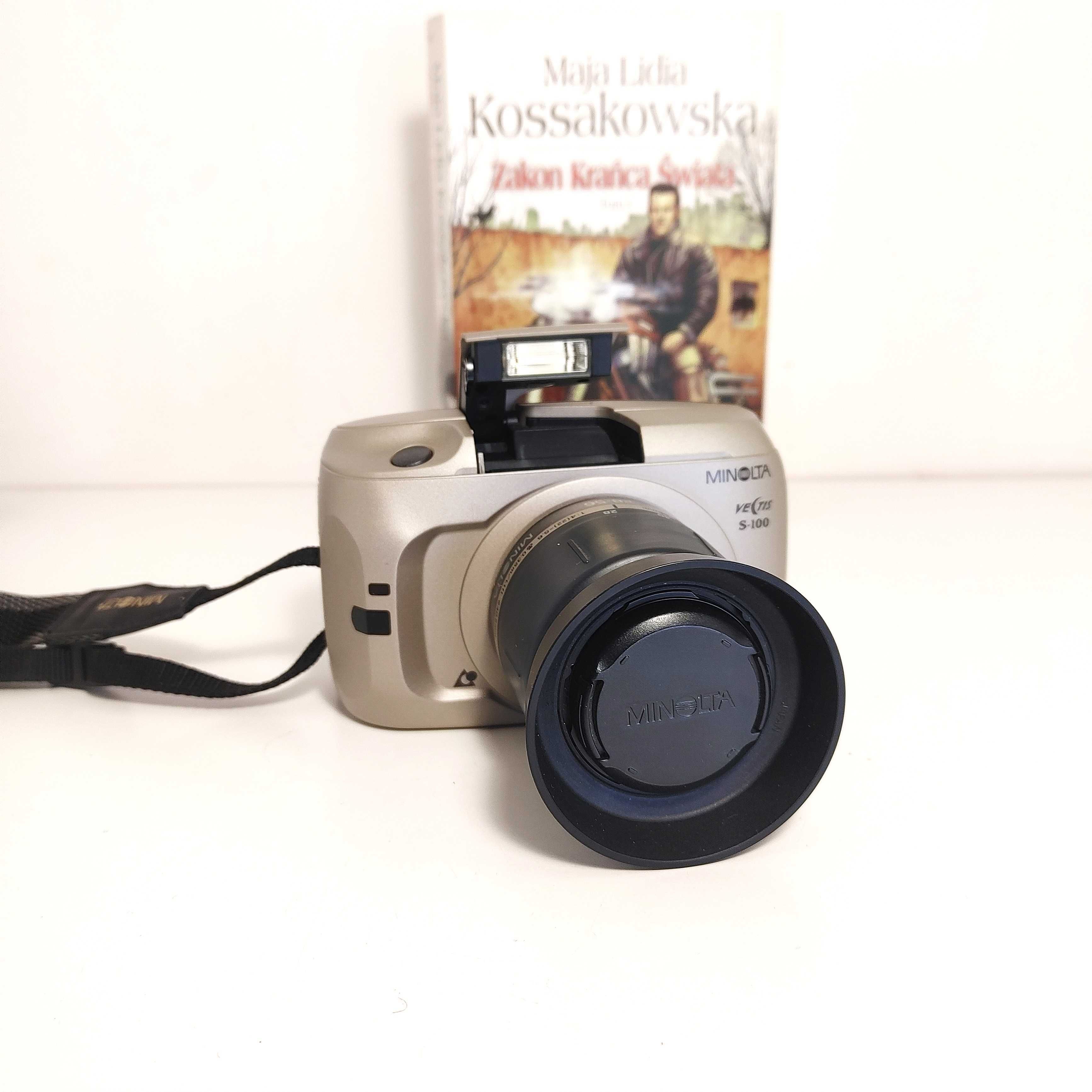 Najmniejsza lustrzanka z wymiennym obiektywem MINOLTA Vectis S-100 APS