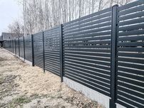 Ogrodzenie 80x20, PALISADOWE POZIOM