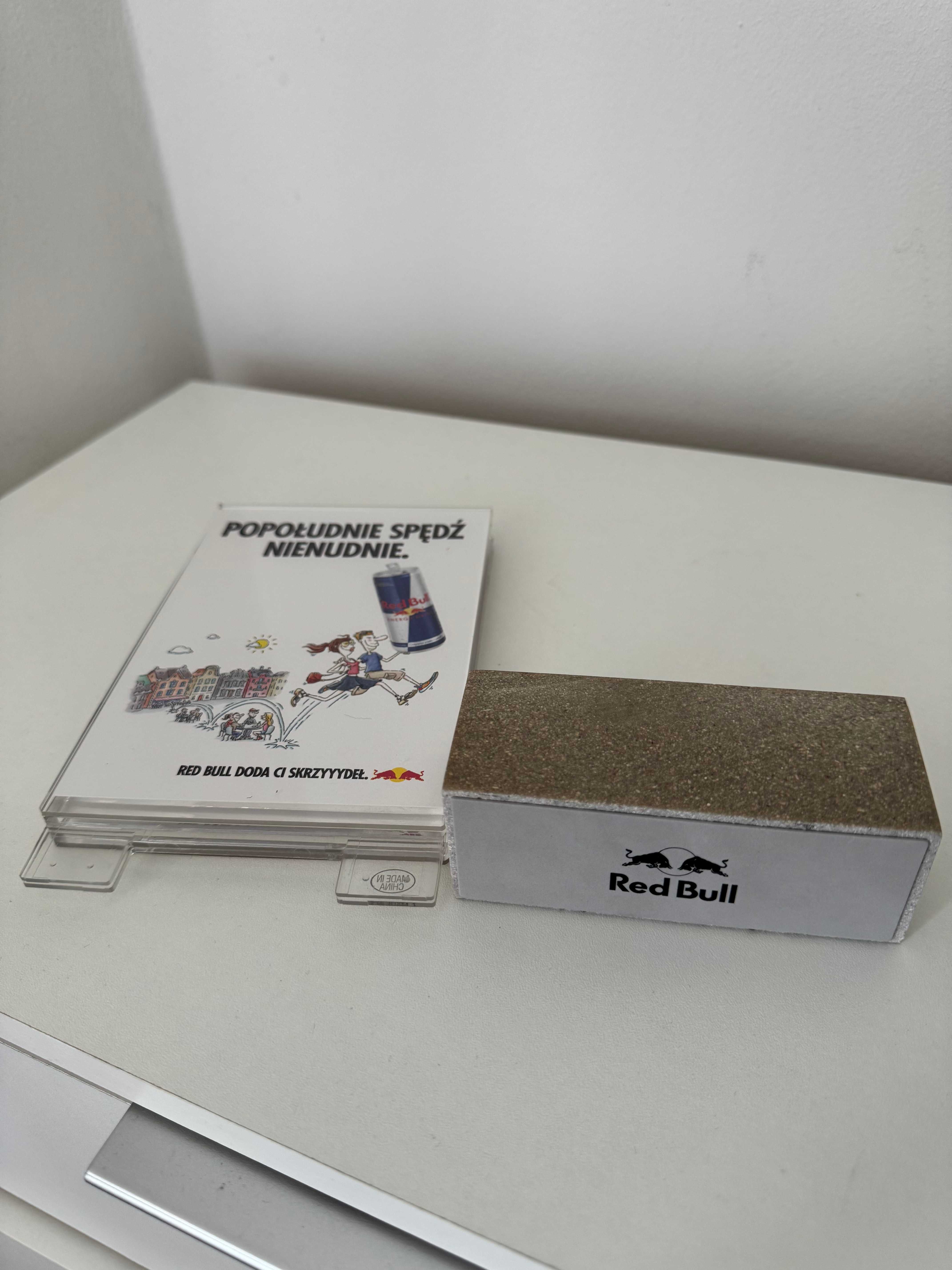 Stand stojak informator na stół - dezynfekcja RED BULL